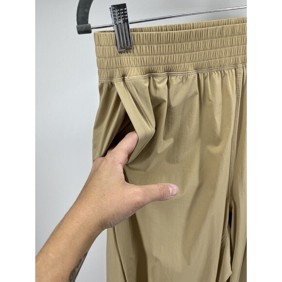 Zyia Khaki Work Flow Pants Wide Leg Crop Women’s Size 2X Plus XXL - Picture 4 of 10